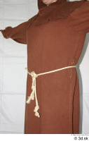  photos medieval monk in brown habit 1 Medieval clothing brown habit monk 0002.jpg